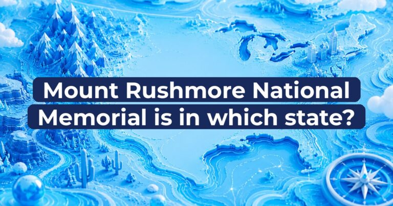 Mount Rushmore National Memorial is in which state?